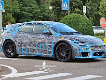 Новый электрокар Ferrari засветился во время тестов