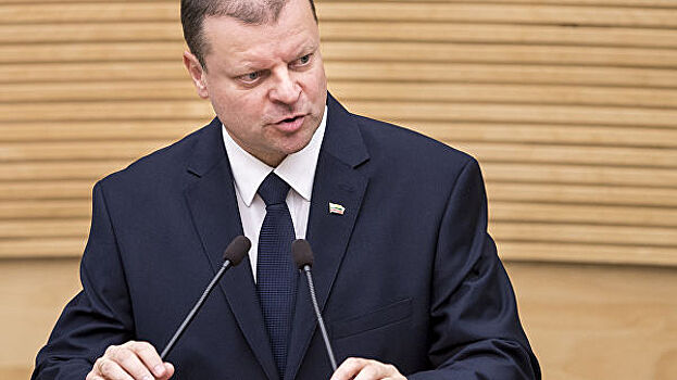 Премьер-министр Литвы объявил об участии в президентских выборах