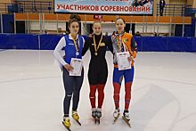 Екатеринбурженка завоевала золото на Кубке России по шорт-треку
