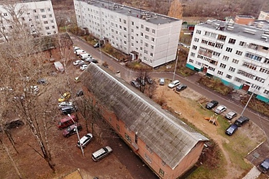 Аварийный дом 1937 года постройки снесли в Ивантеевке
