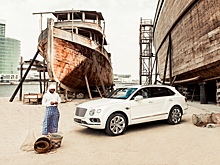 Спецверсию Bentley Bentayga c «перламутровым» салоном посвятили ловцам жемчуга