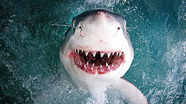 Дикая, но симпатичная: невероятную улыбку белой акулы запечатлел фотограф в Африке