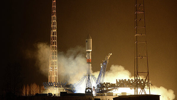 С "Плесецка" стартовала ракета со спутником Минобороны