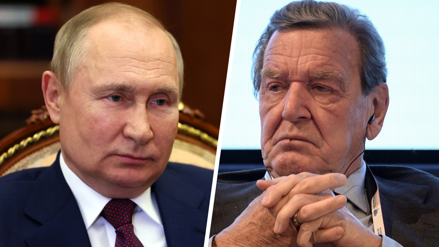 Ушаков рассказал о встрече Путина и Шредера