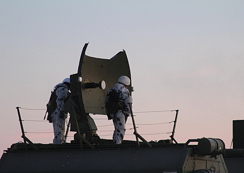 Военнослужащие подразделений связи организовали управление войсками в условиях воздействия РЭБ условного противника