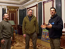 Зеленский встретился с актером Орландо Блумом