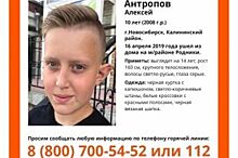 В Новосибирске пропал 10-летний мальчик
