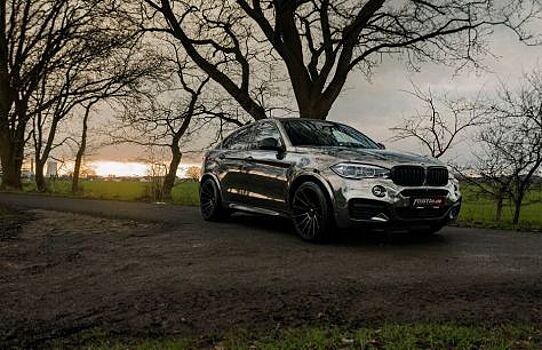 BMW X6 M50d от Fostla блестит так, словно зеркало