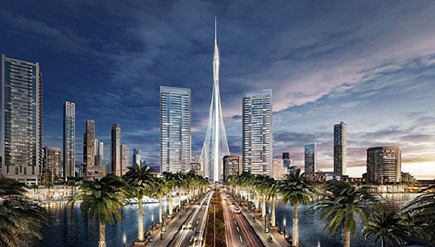 В Дубае завершена работа над самой большой в мире "фоторамкой"