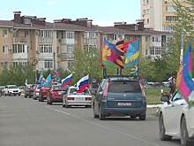 Более ста анапских автомобилей участвуют в Z-автопробеге