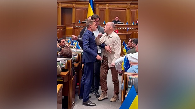 На заседании Верховной рады порвали штаны депутату Гончаренко