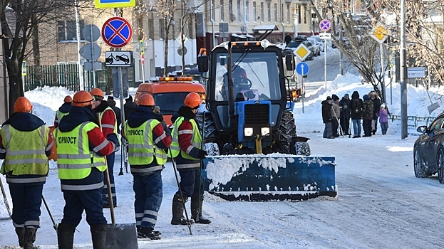 Около 25 млн кубометров снега убрали в Москве