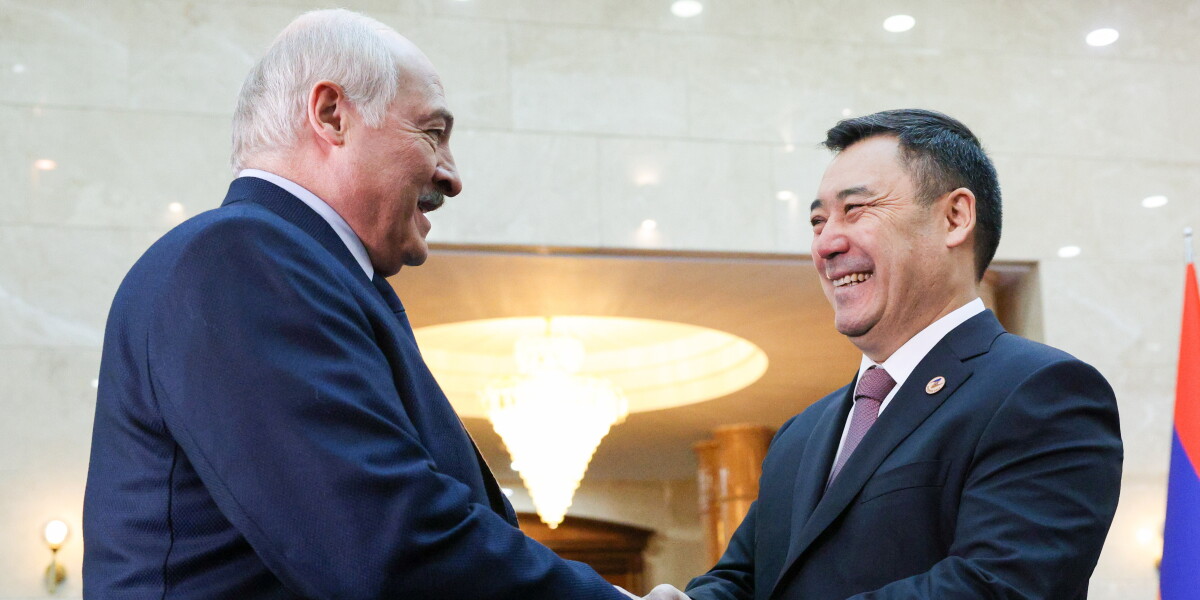 Президенты Беларуси и Кыргызстана отметили рост торгово-экономического сотрудничества