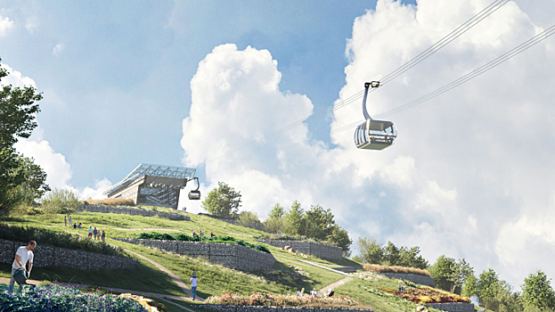 Зарубежные архитекторы предлагают построить в Саратове канатную дорогу
