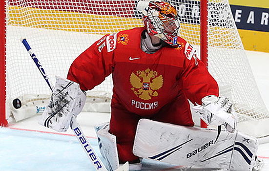 Василевский будет защищать ворота сборной России по хоккею в матче ЧМ с итальянцами