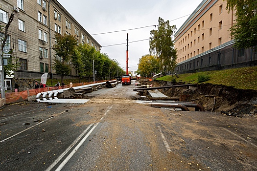 В Новосибирске 27 ноября открыли движение по улице Писарева