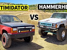 Посмотрите на дуэль экстремальных внедорожников Ford Intimidator и Jeep Hammerhead