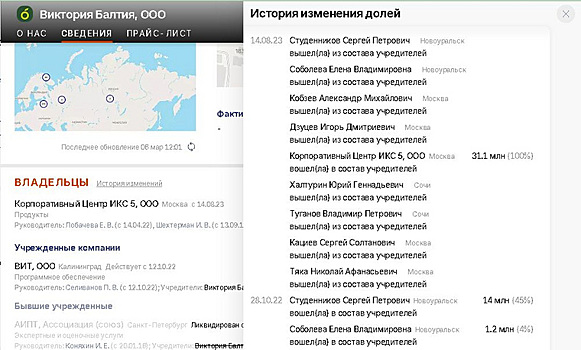 Владелец «К&amp;Б» вышел из учредителей фирмы с миллиардным оборотом в Калининграде