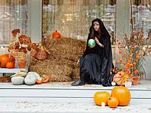 На сеть семейных кафе пожаловались из-за украшений к Хеллоуину