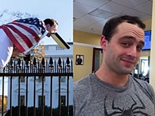 Проникший в Белый дом мужчина хотел доставить поправки в конституцию