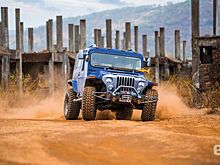 Индийский внедорожник Mahindra Thar Wanderlust пытается копировать Jeep Wrangler