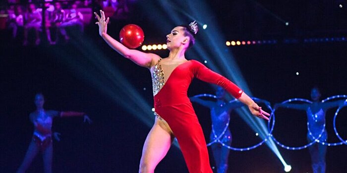 Гимнастка Арина Аверина рассказала о впечатлениях после номера в роли чирлидерши