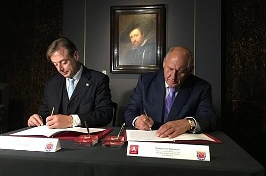 Петербург и Антверпен подписали «дорожную карту» до 2021 года