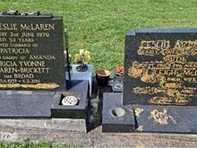 Вандалы осквернили могилы Макларена и его семьи