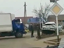 В Лабинске три человека пострадали в ДТП