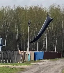 В Калужской области обнаружен начиненный взрывчаткой метеозонд-шар