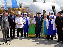 В рамках Международного салона «Комплексная безопасность» вчера прошел Фестиваль национальных  кухонь.