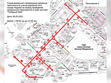 Несколько улиц перекроют в Надыме 9 мая