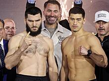 Российские боксеры сделали фотографию с украинцем Усиком