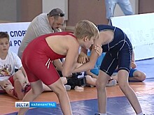 Юные борцы обучились мастерству у призера чемпионата мира Мусы Евлоева