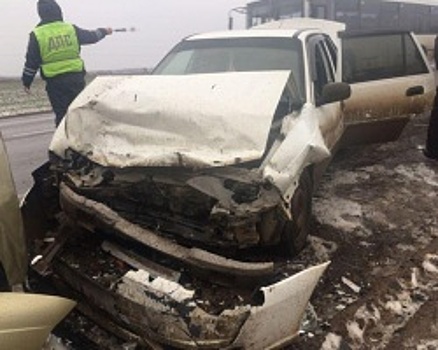 В Башкортостане столкнулись два Daewoo, погибла пассажирка