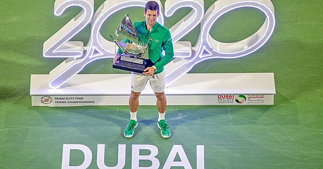 Джокович сыграет на турнире в Дубае. Там же планирует выступить Надаль