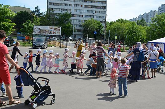 В воскресной школе зюзинского храма провели праздник для детей