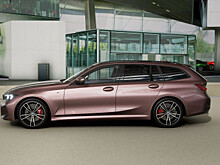 BMW M3 Touring Velvet Orchid показан в видеоролике Walk around