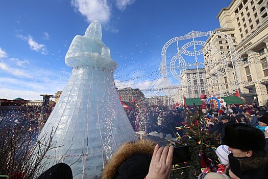 «Московская Масленица» собрала 800 тыс человек