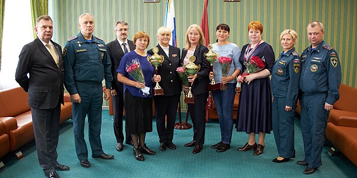 В Москве наградили победителей соревнований «Школа безопасности»