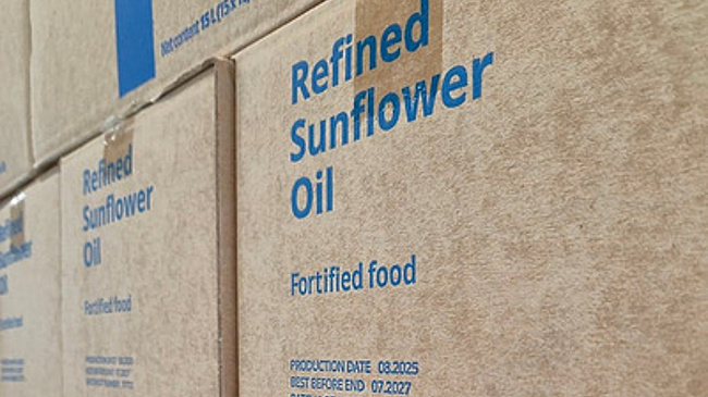 Россия передала Мьянме более 250 тонн подсолнечного масла
