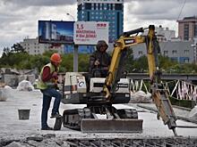 «Бесконечный» ремонт екатеринбургской улицы завершат в августе