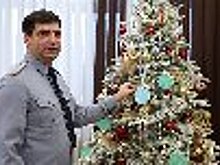 Начальник ГУФСИН России по Красноярскому краю генерал-лейтенант внутренней службы Антон Ефаркин поддержал общероссийскую акцию «Елка желаний»