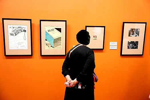 МИЦ "Известия" и академия художеств открыли выставку антифашистских карикатур