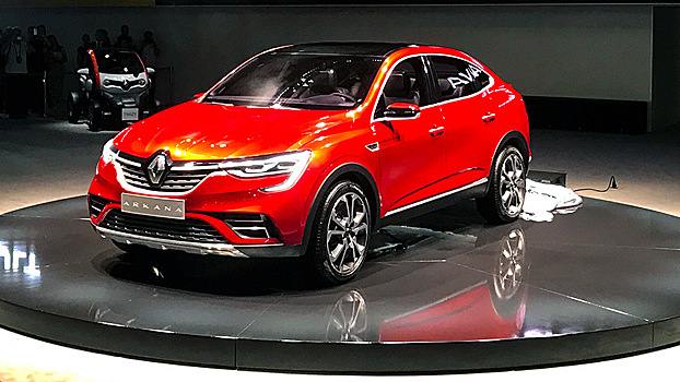 Названы сроки появления Renault Arkana в России