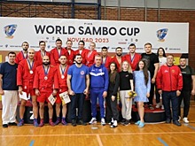 Российские самбисты завоевали 25 медалей на Кубке мира в Сербии
