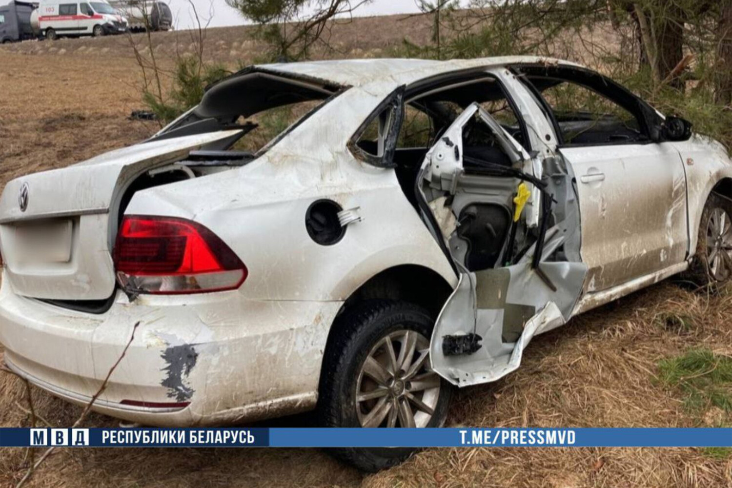 Автомойщик угнал сданный на химчистку Volkswagen Polo и погиб в ДТП