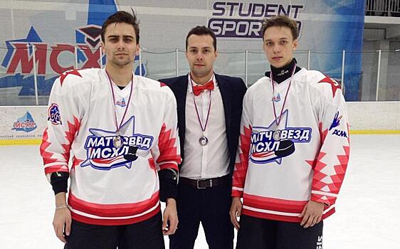 Игроки хоккейной команды Института стали и сплавов завоевали «серебро» на Матче звезд
