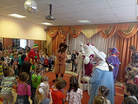 Масленицу отметили в дошкольном отделении школы на Костромской