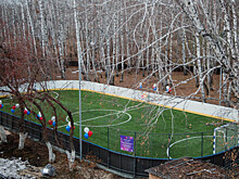 «Лига Ставок», Фонд «Созвездие Добра» и ФХР построили хоккейный корт в Челябинске